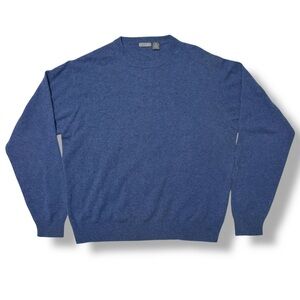 CH CLASSICS Blue Cashmere Crew Neck Sweater